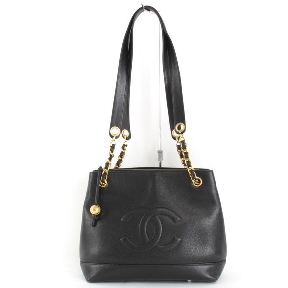 Chanel Chain Caviar Skin Tote Bag - Picture 1 of 1
